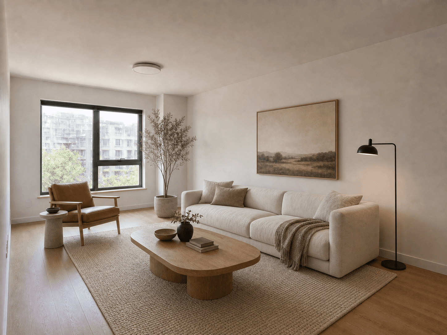 Finished room design preview
